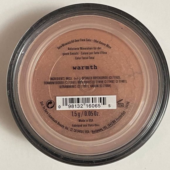 #NWT bareMinerals Warmth All Over Face Color 1.5g/0.05oz - Picture 1 of 3